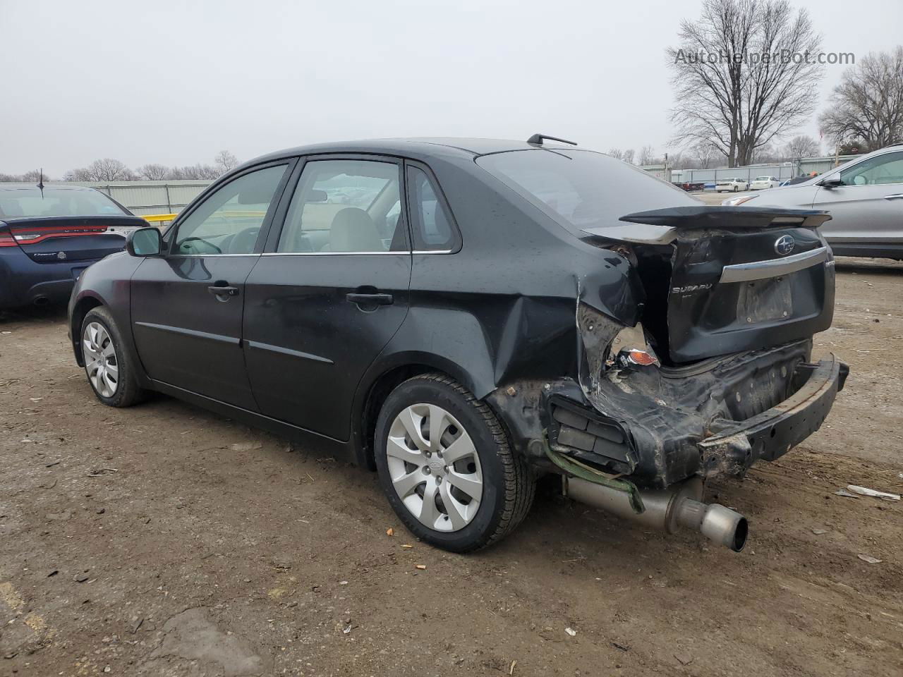 2009 Subaru Impreza 2.5i Black vin: JF1GE61679H503213