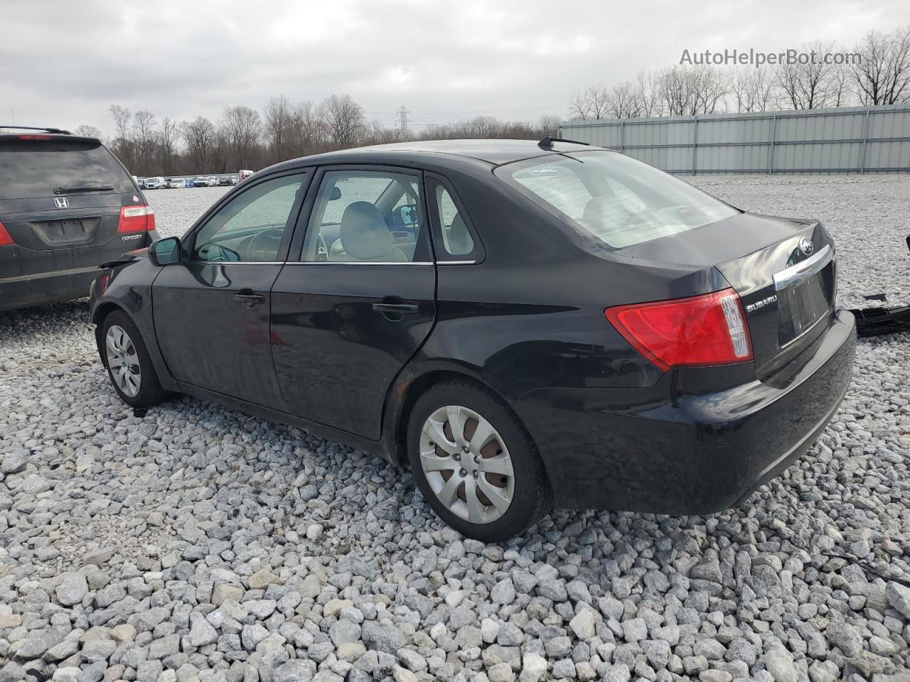 2009 Subaru Impreza 2.5i Black vin: JF1GE61679H505558