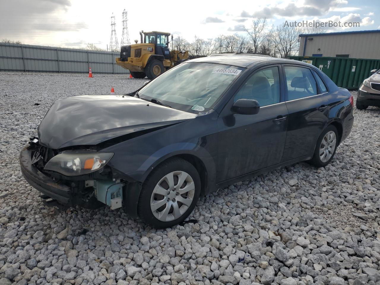 2009 Subaru Impreza 2.5i Black vin: JF1GE61679H505558