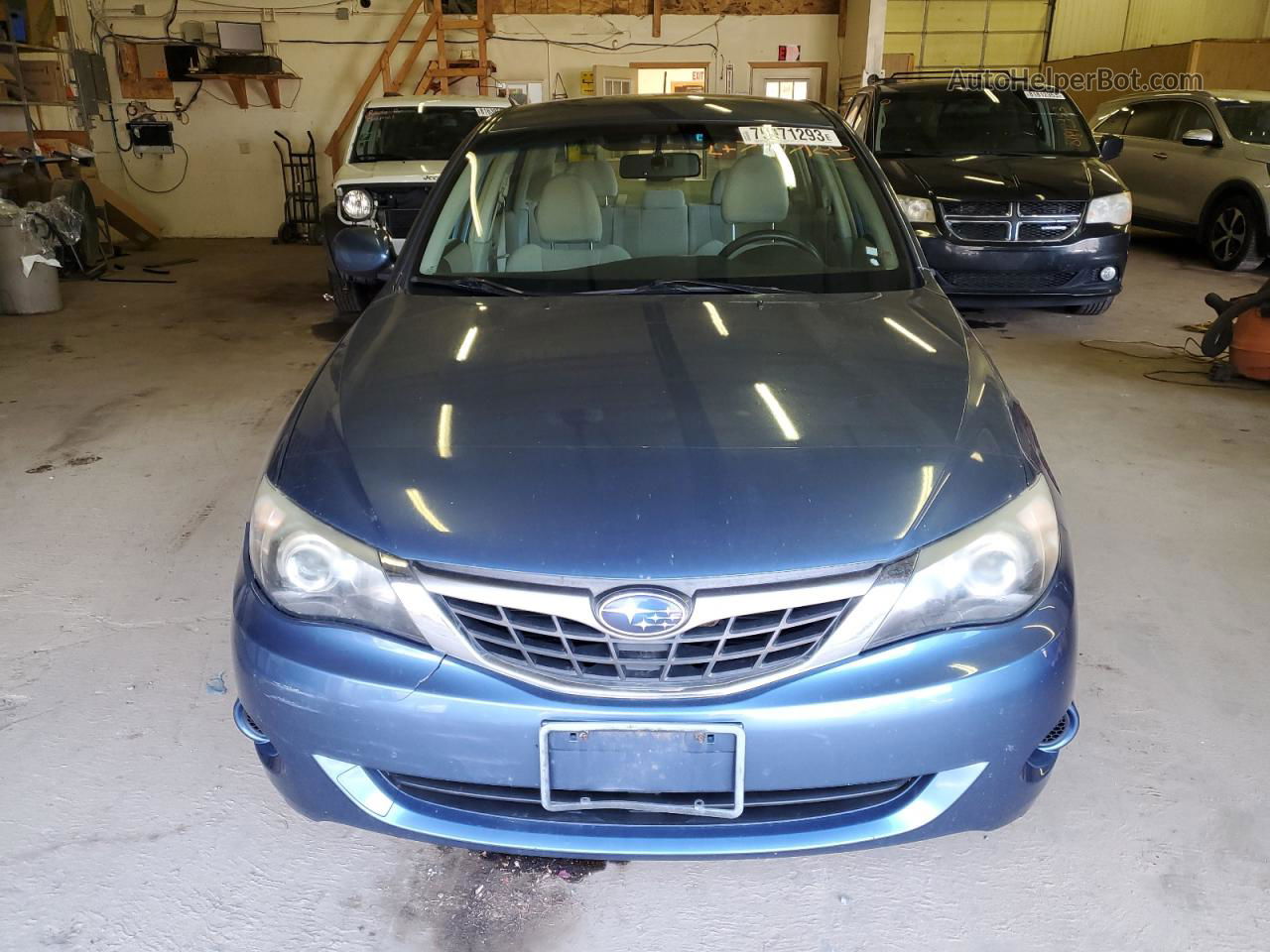 2009 Subaru Impreza 2.5i Синий vin: JF1GE61679H514311