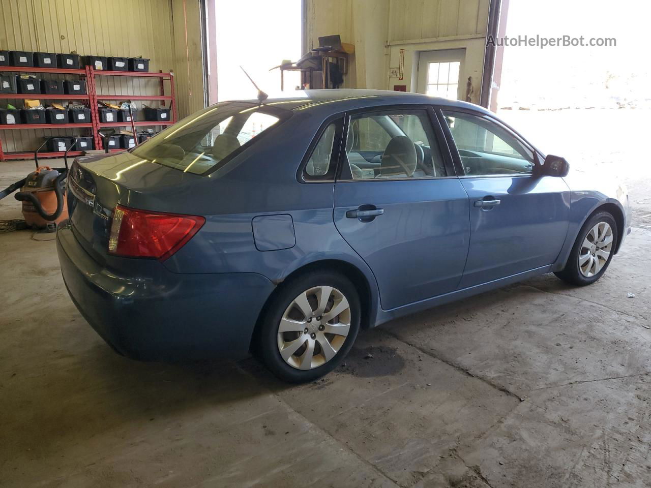 2009 Subaru Impreza 2.5i Blue vin: JF1GE61679H514311