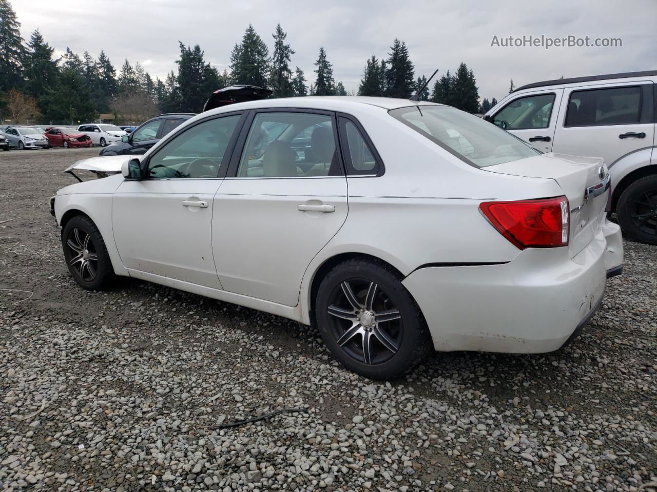 2009 Subaru Impreza 2.5i White vin: JF1GE61679H516799