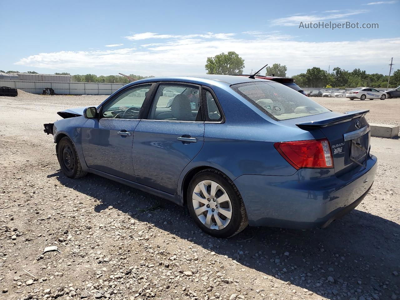 2009 Subaru Impreza 2.5i Blue vin: JF1GE61689H512356