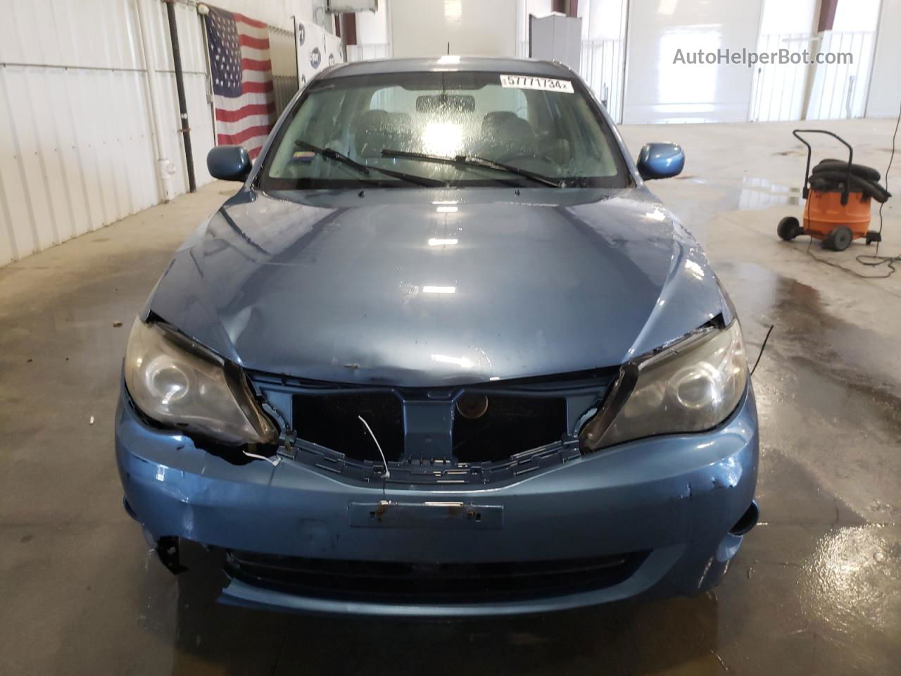 2009 Subaru Impreza 2.5i Blue vin: JF1GE61699G508774