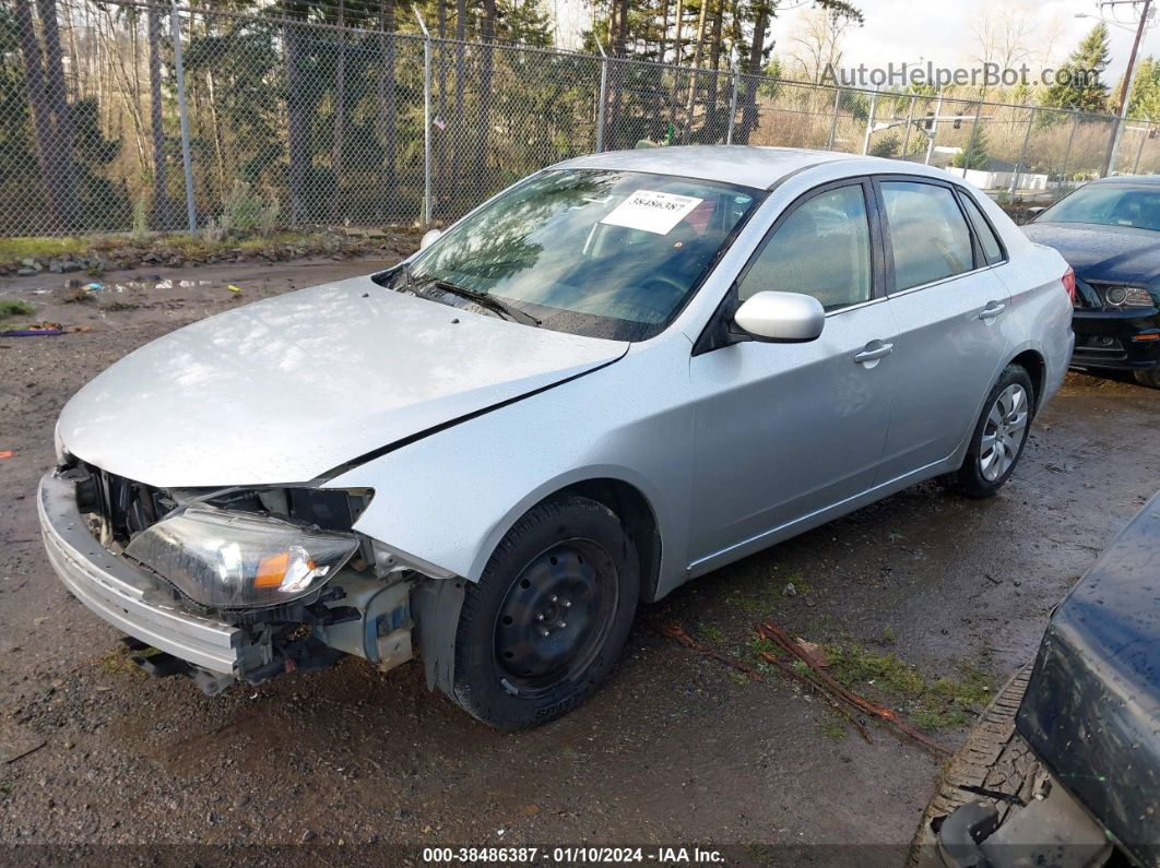 2009 Subaru Impreza 2.5i Серебряный vin: JF1GE61699G512551