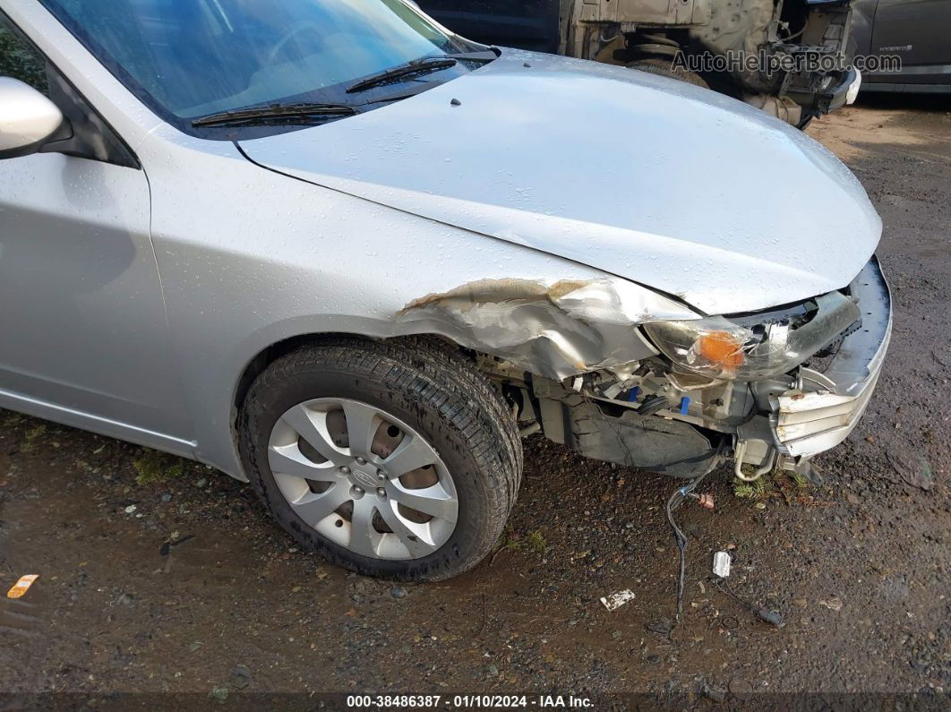 2009 Subaru Impreza 2.5i Silver vin: JF1GE61699G512551