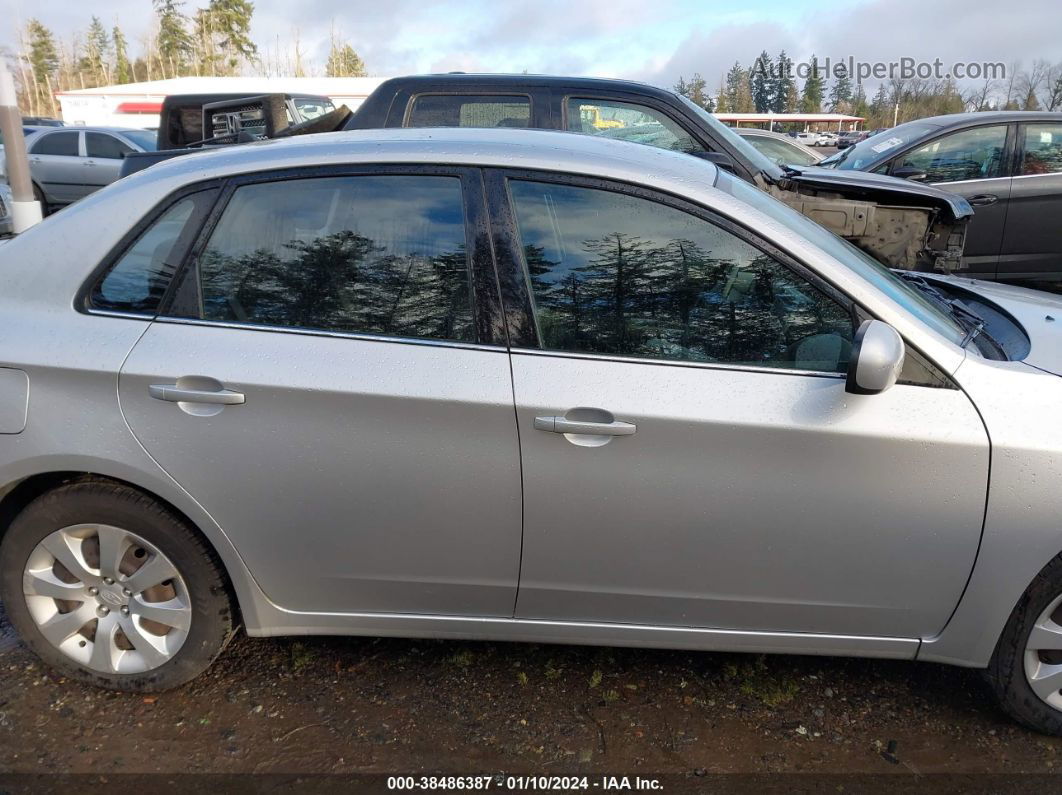 2009 Subaru Impreza 2.5i Silver vin: JF1GE61699G512551