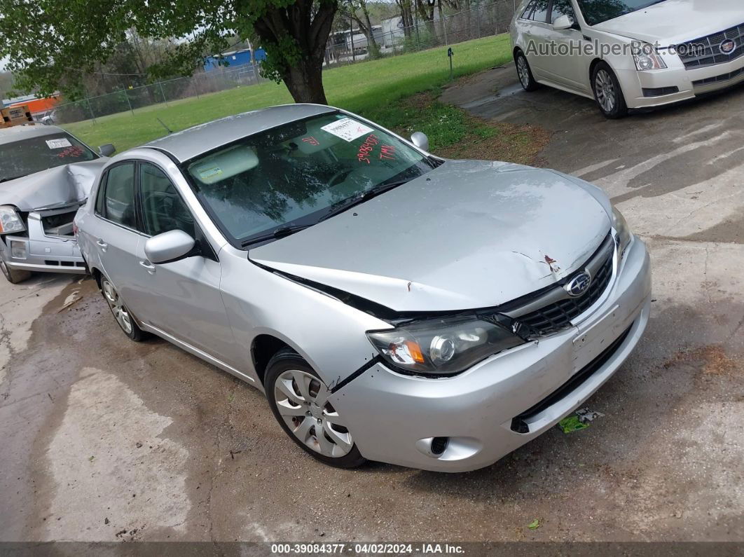 2009 Subaru Impreza 2.5i Silver vin: JF1GE61699H508364