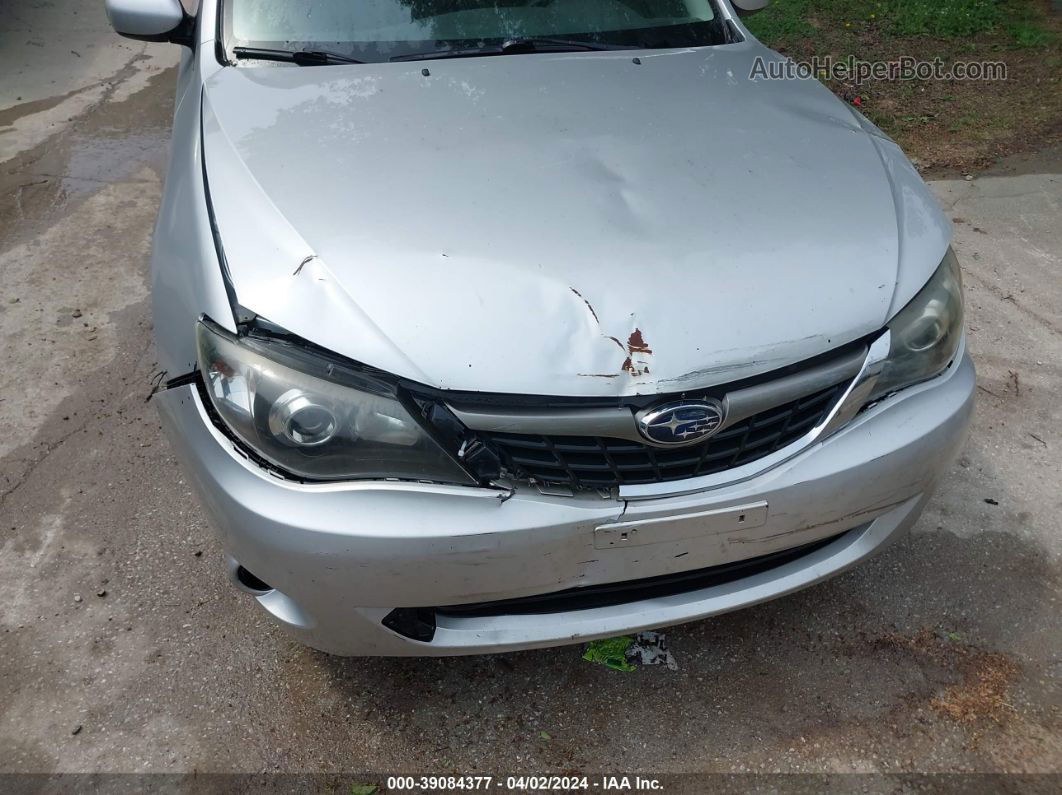 2009 Subaru Impreza 2.5i Silver vin: JF1GE61699H508364