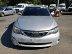 2009 Subaru Impreza 2.5i Silver vin: JF1GE61699H518599