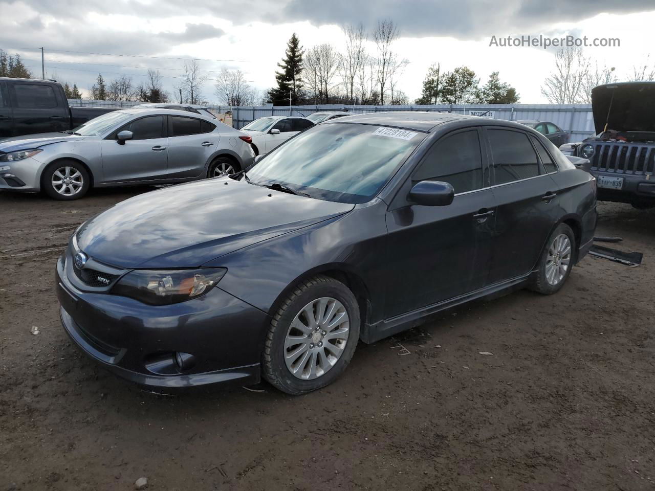 2009 Subaru Impreza 2.5i Charcoal vin: JF1GE62659H516766