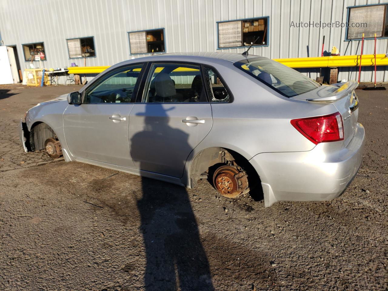 2009 Subaru Impreza 2.5 Gt Gray vin: JF1GE74689H520992