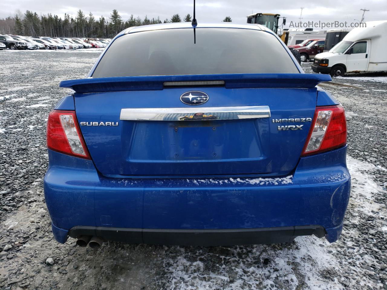 2009 Subaru Impreza 2.5 Gt Blue vin: JF1GE75659G507301