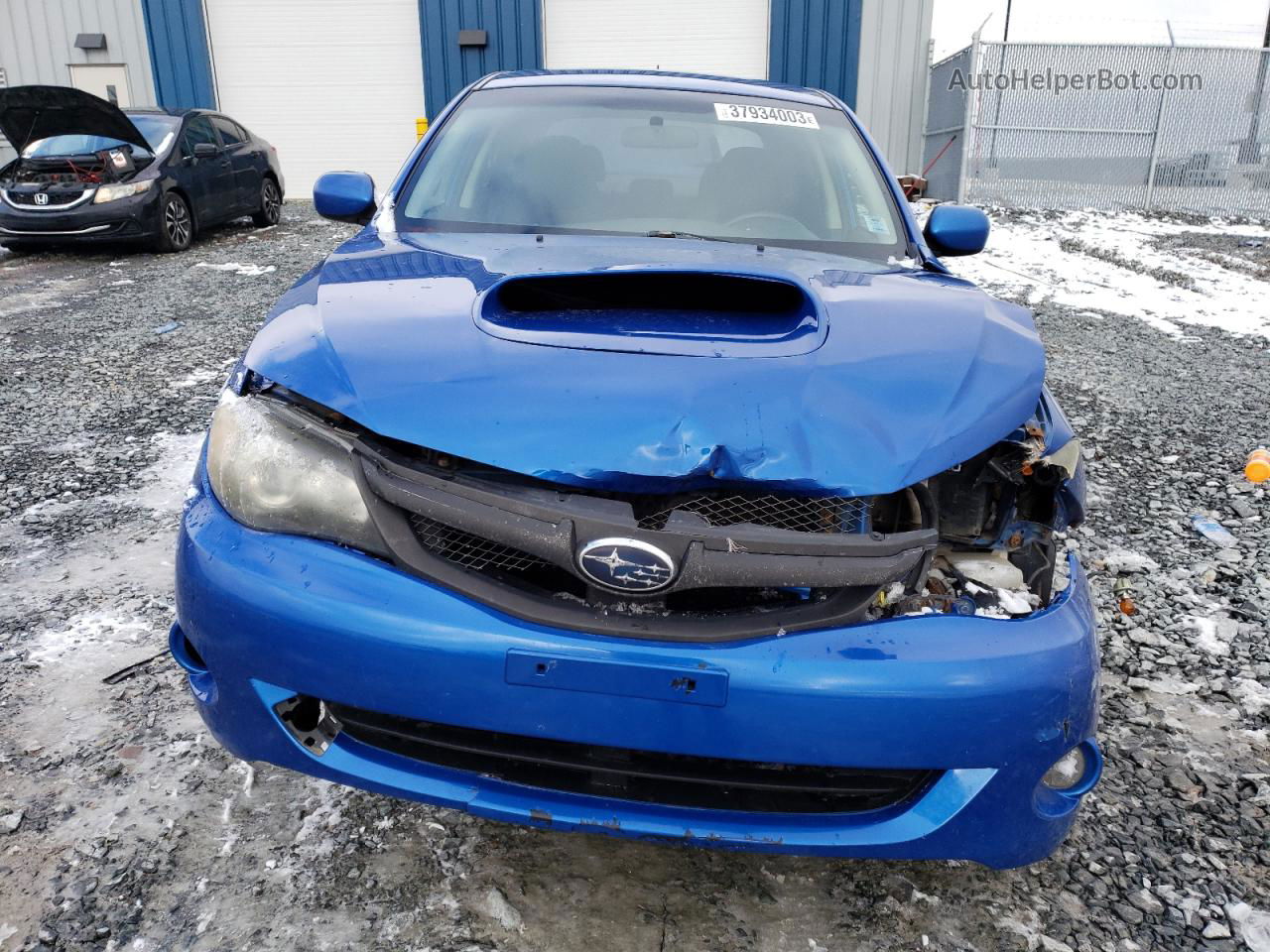 2009 Subaru Impreza 2.5 Gt Blue vin: JF1GE75659G507301