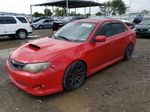 2009 Subaru Impreza Wrx Red vin: JF1GE76609G500562