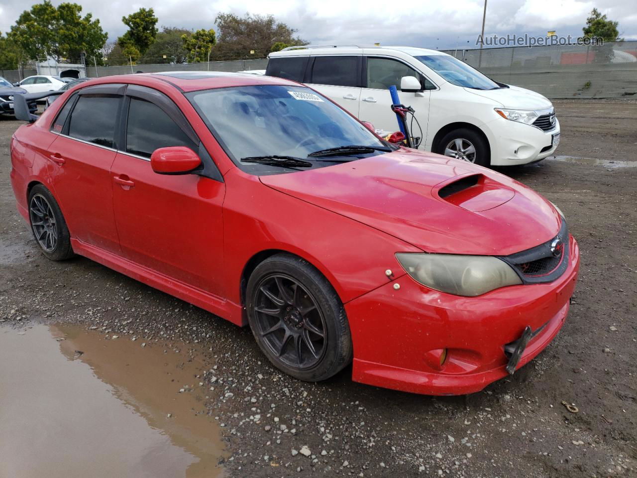 2009 Subaru Impreza Wrx Red vin: JF1GE76609G500562