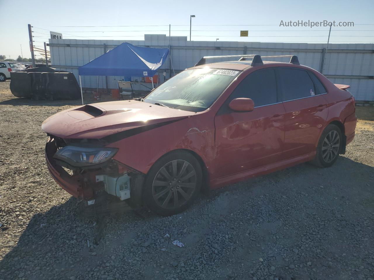 2009 Subaru Impreza Wrx Red vin: JF1GE76629G502782