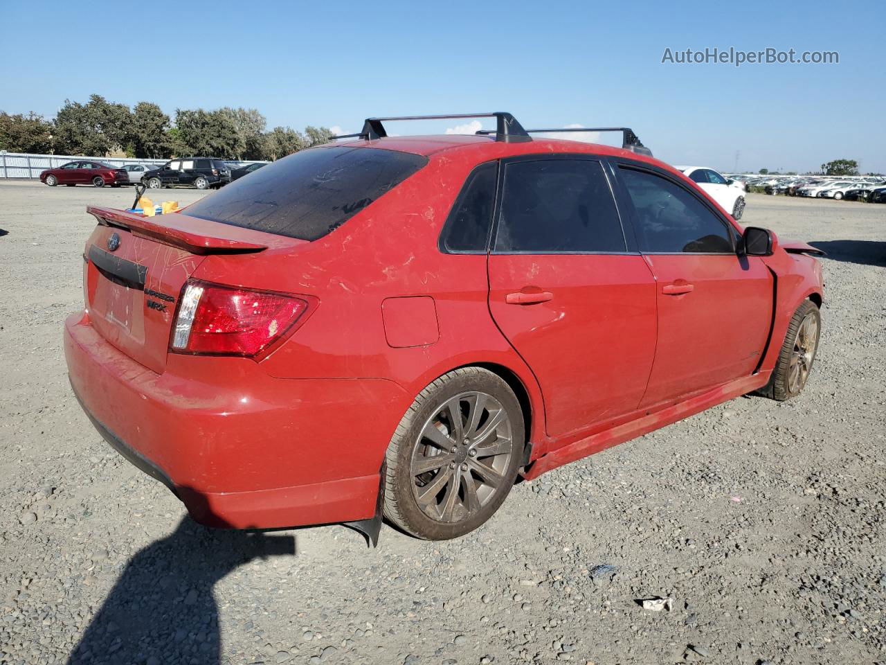 2009 Subaru Impreza Wrx Красный vin: JF1GE76629G502782