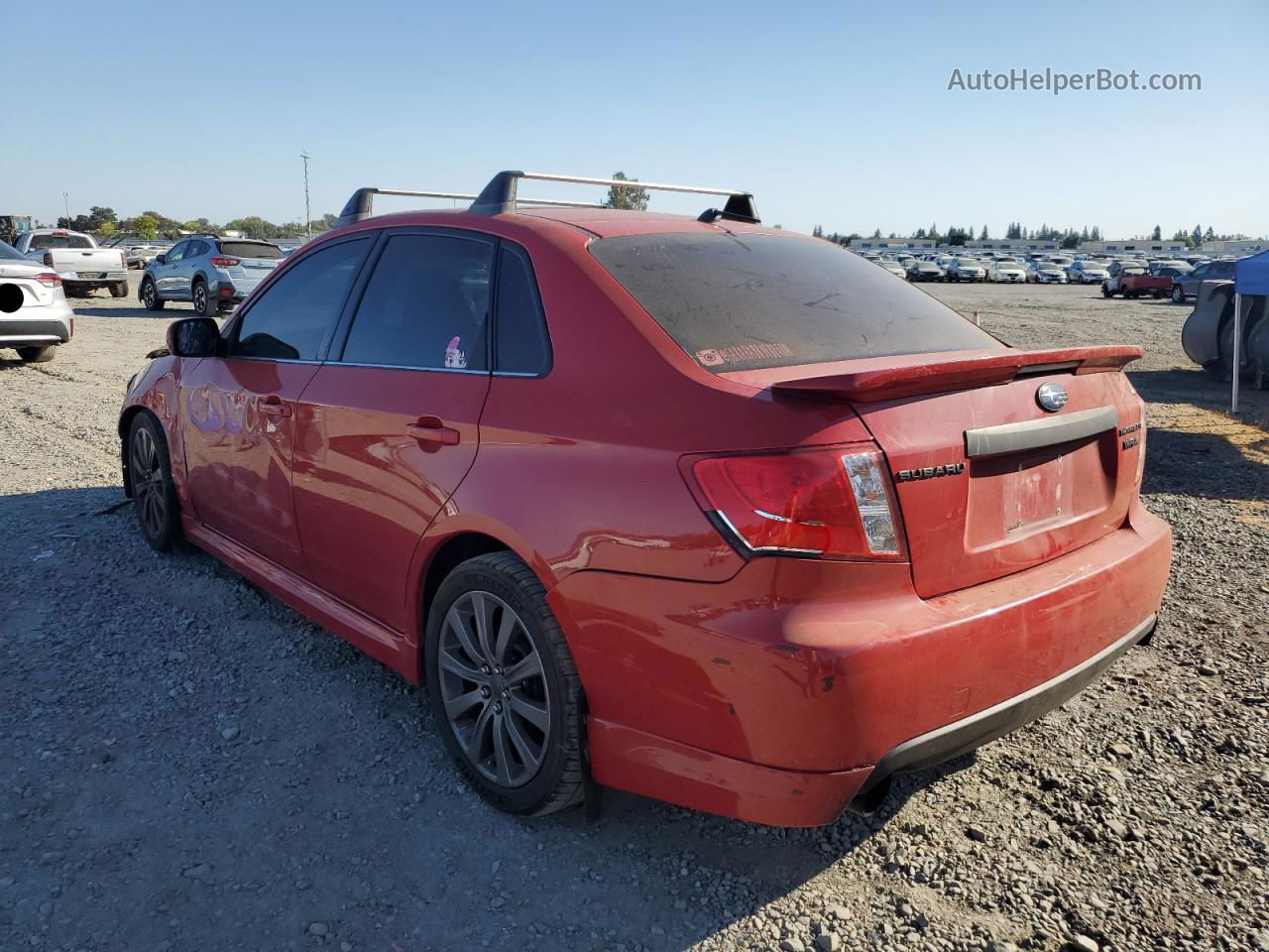 2009 Subaru Impreza Wrx Red vin: JF1GE76629G502782