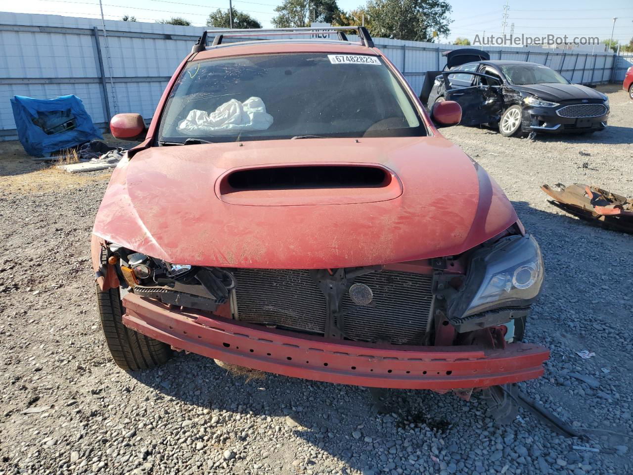 2009 Subaru Impreza Wrx Red vin: JF1GE76629G502782