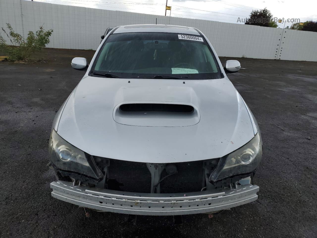 2009 Subaru Impreza Wrx Silver vin: JF1GE76629G508243