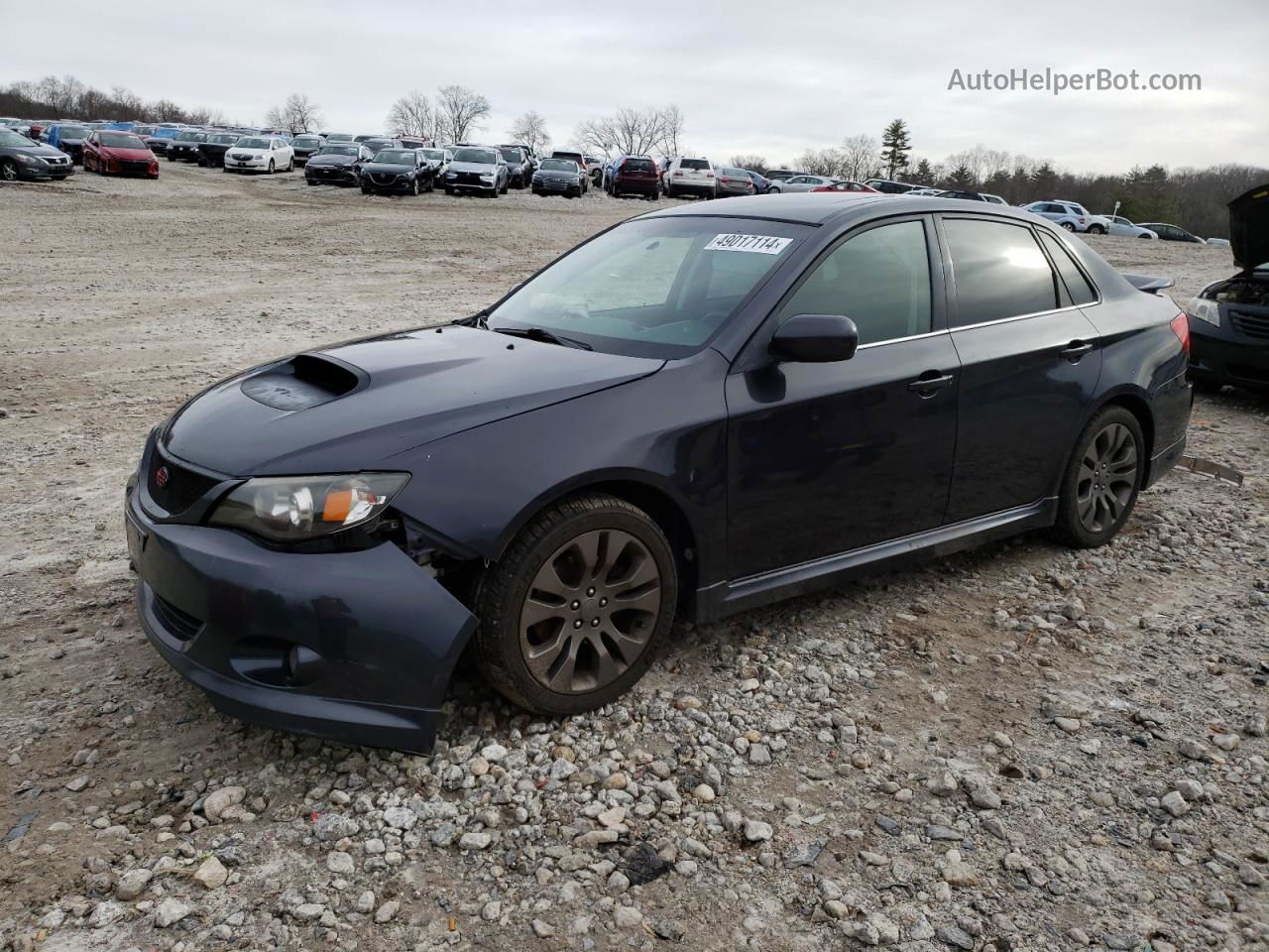 2009 Subaru Impreza Wrx Charcoal vin: JF1GE76639G510874