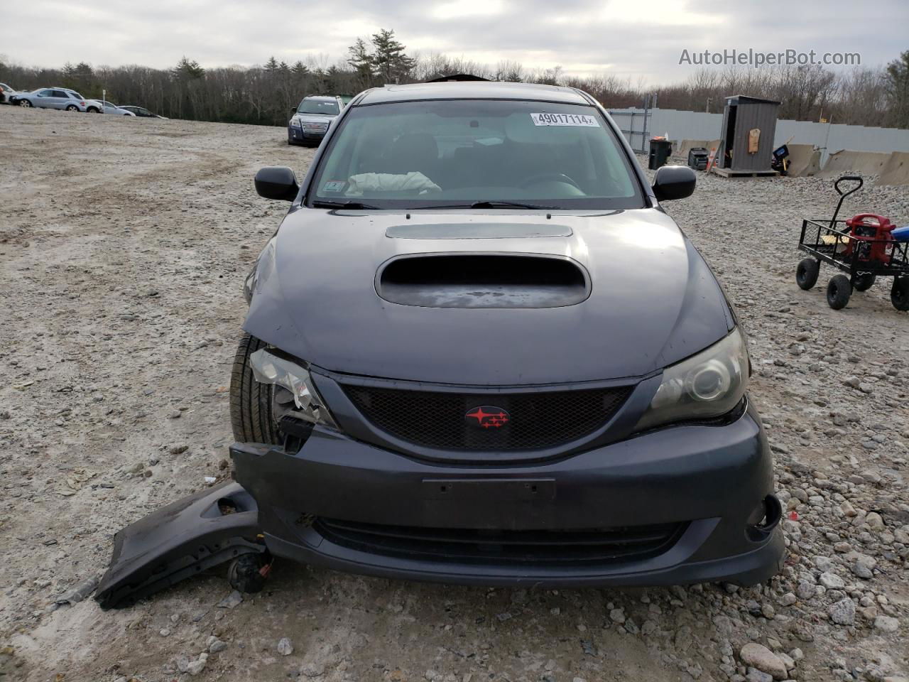 2009 Subaru Impreza Wrx Charcoal vin: JF1GE76639G510874