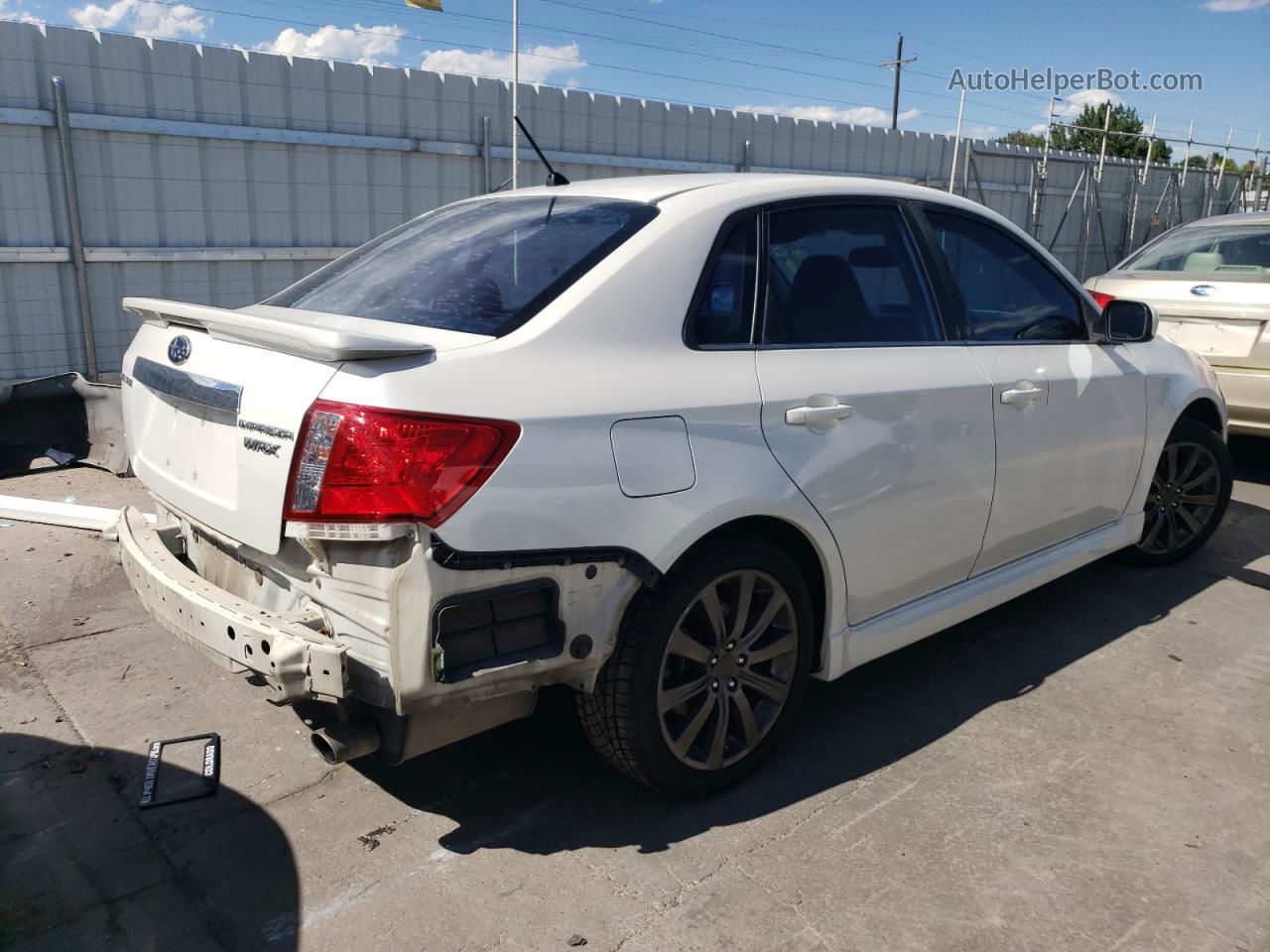 2009 Subaru Impreza Wrx White vin: JF1GE76659G502680