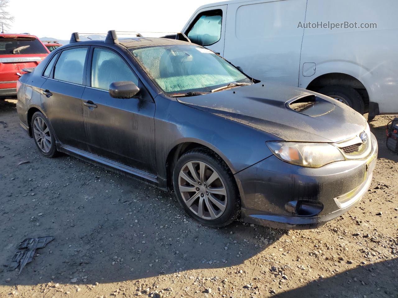 2009 Subaru Impreza Wrx Черный vin: JF1GE76679G507461