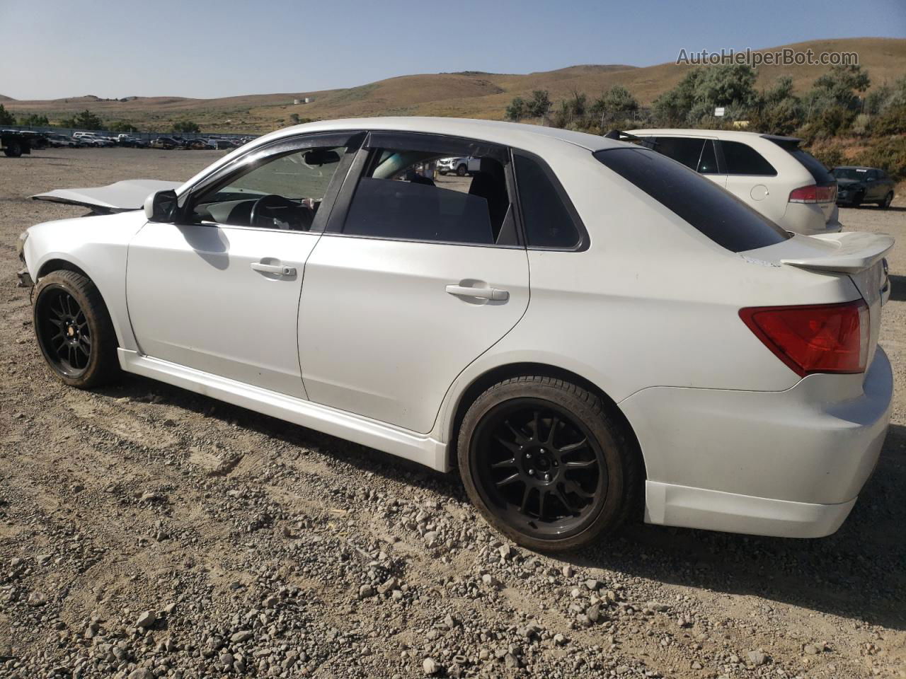 2009 Subaru Impreza Wrx White vin: JF1GE76689G505945