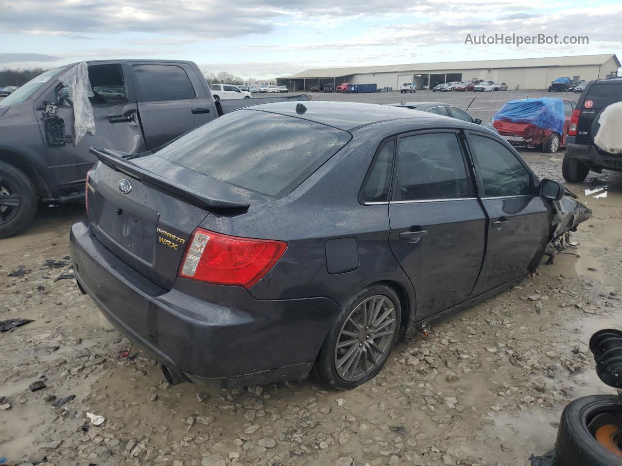 2009 Subaru Impreza Wrx Черный vin: JF1GE76689G507632