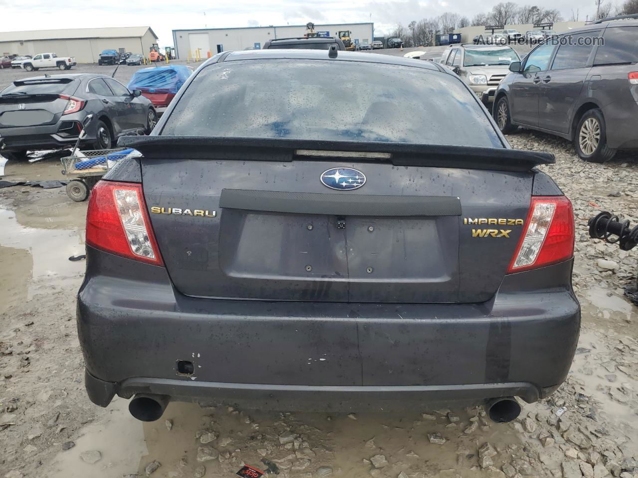 2009 Subaru Impreza Wrx Black vin: JF1GE76689G507632