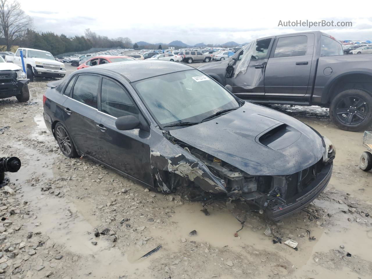 2009 Subaru Impreza Wrx Black vin: JF1GE76689G507632