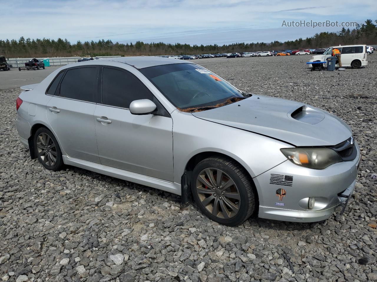 2009 Subaru Impreza Wrx Silver vin: JF1GE766X9G502349