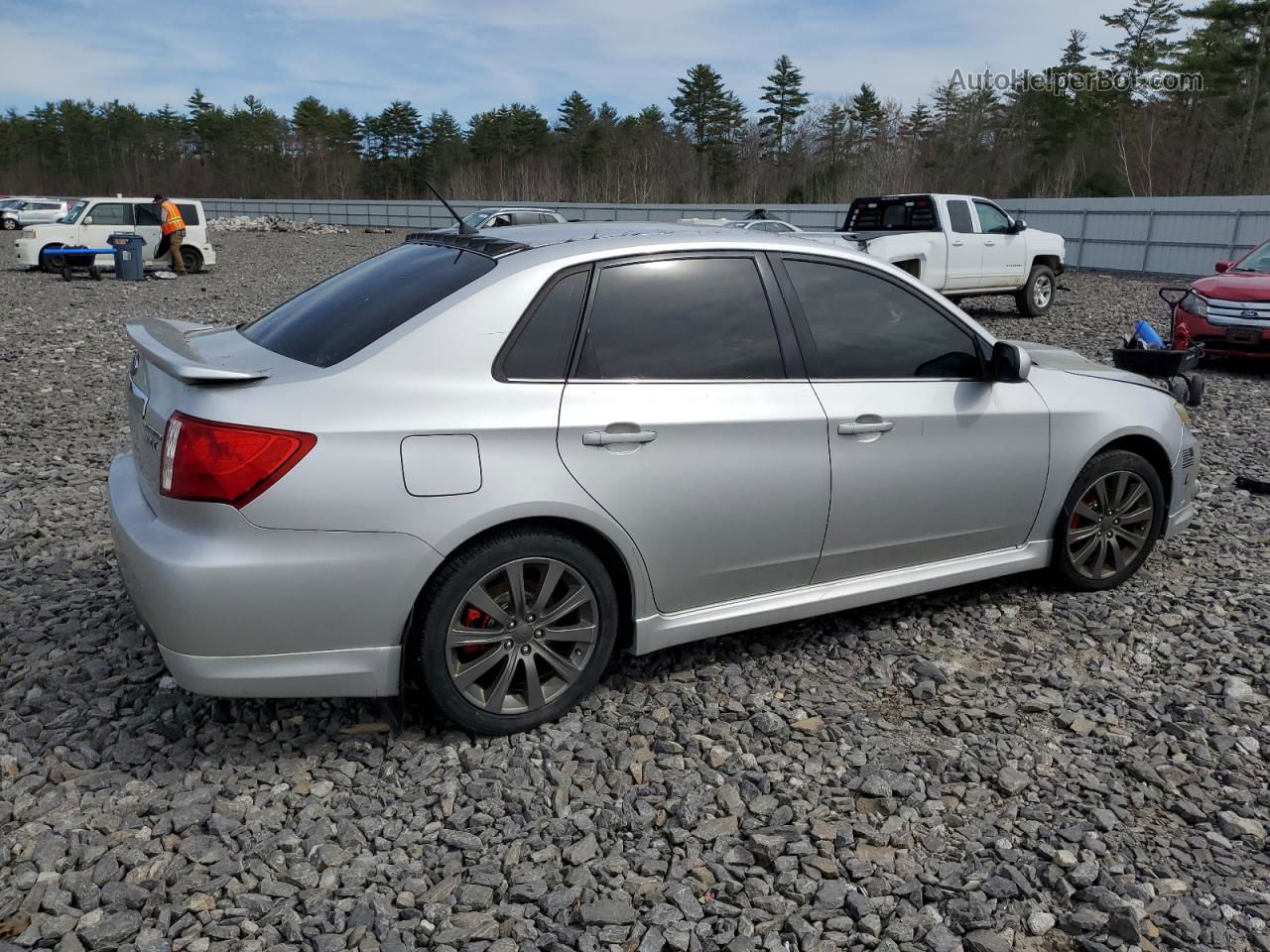 2009 Subaru Impreza Wrx Silver vin: JF1GE766X9G502349