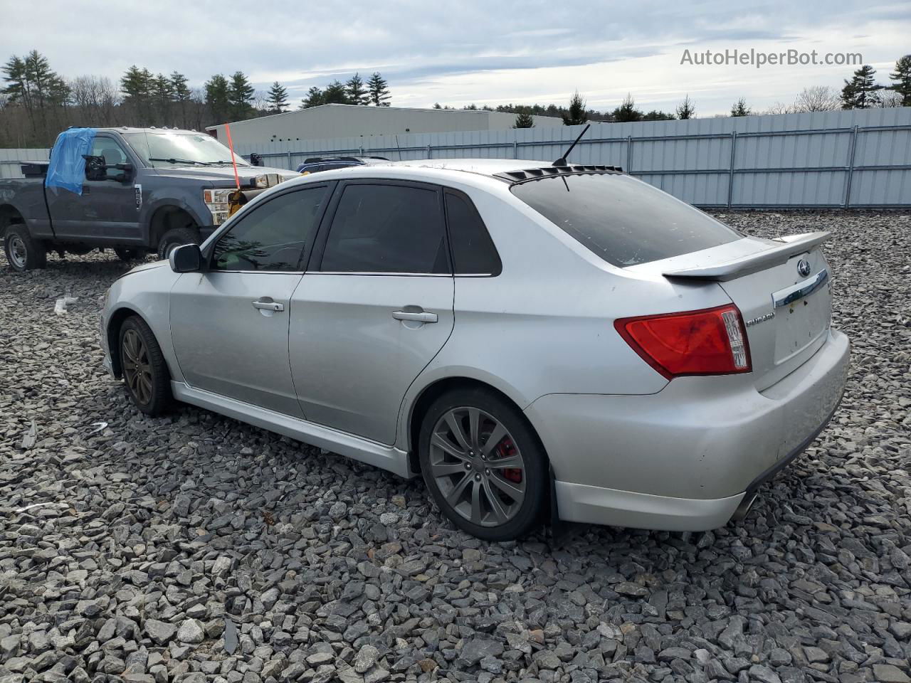 2009 Subaru Impreza Wrx Silver vin: JF1GE766X9G502349