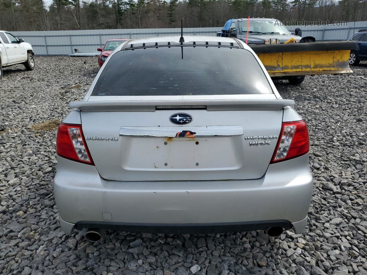 2009 Subaru Impreza Wrx Silver vin: JF1GE766X9G502349