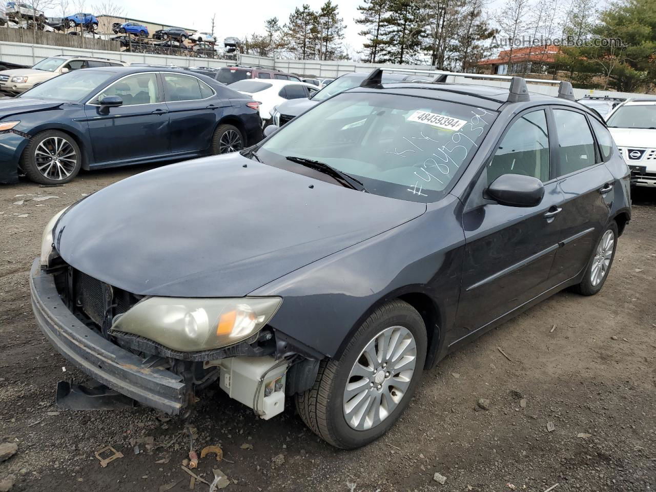 2009 Subaru Impreza 2.5i Premium Gray vin: JF1GH60609H805029