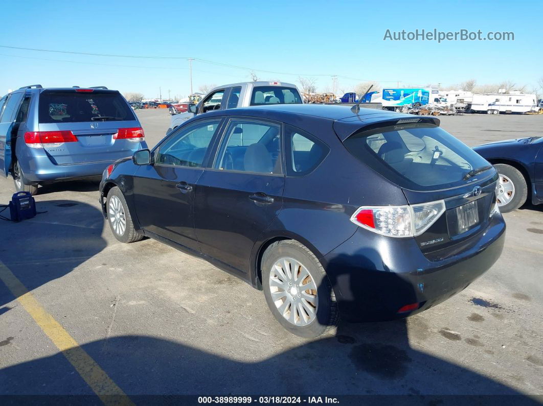 2009 Subaru Impreza 2.5i Gray vin: JF1GH60619H813673