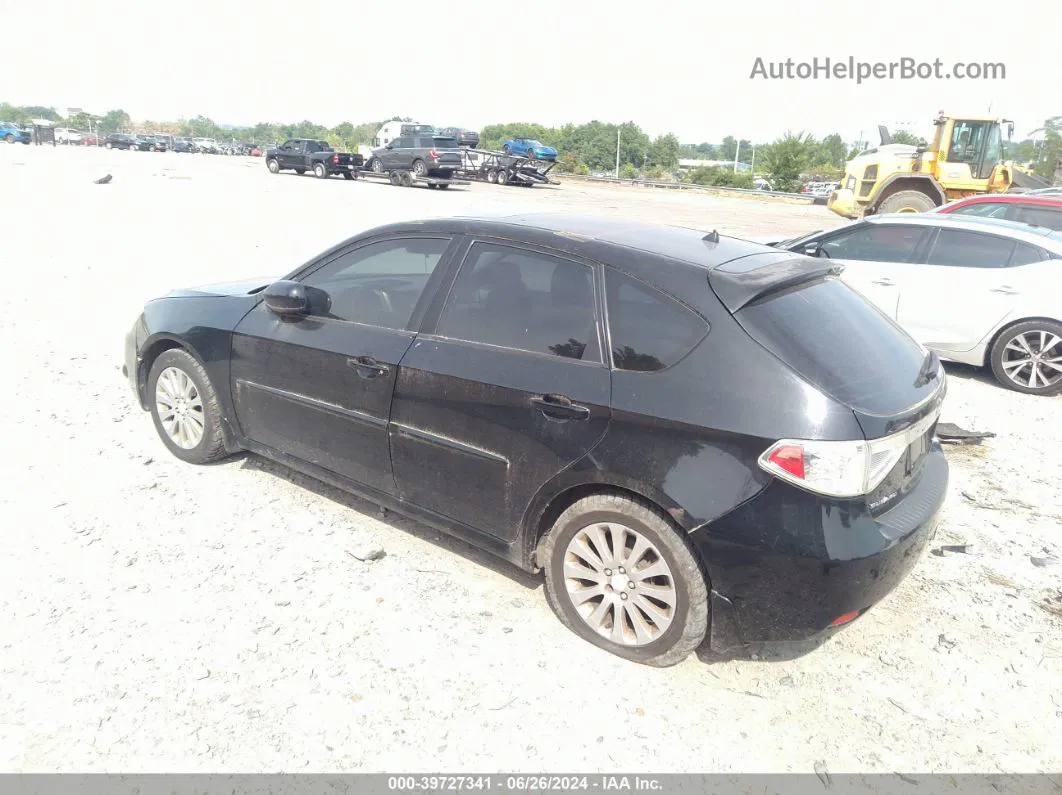 2009 Subaru Impreza 2.5i Black vin: JF1GH60639G822963