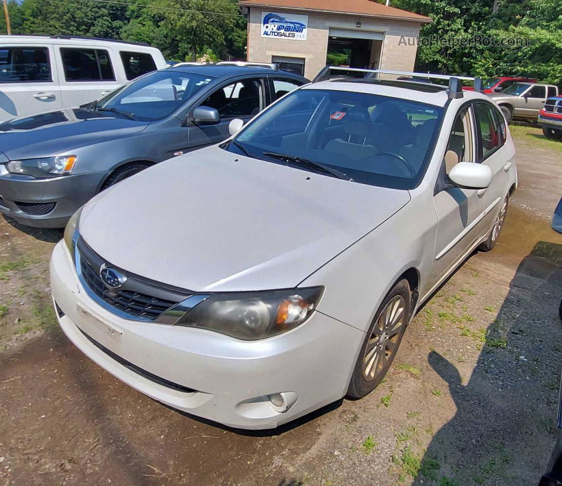 2009 Subaru Impreza 2.5i Premium White vin: JF1GH60679H804900