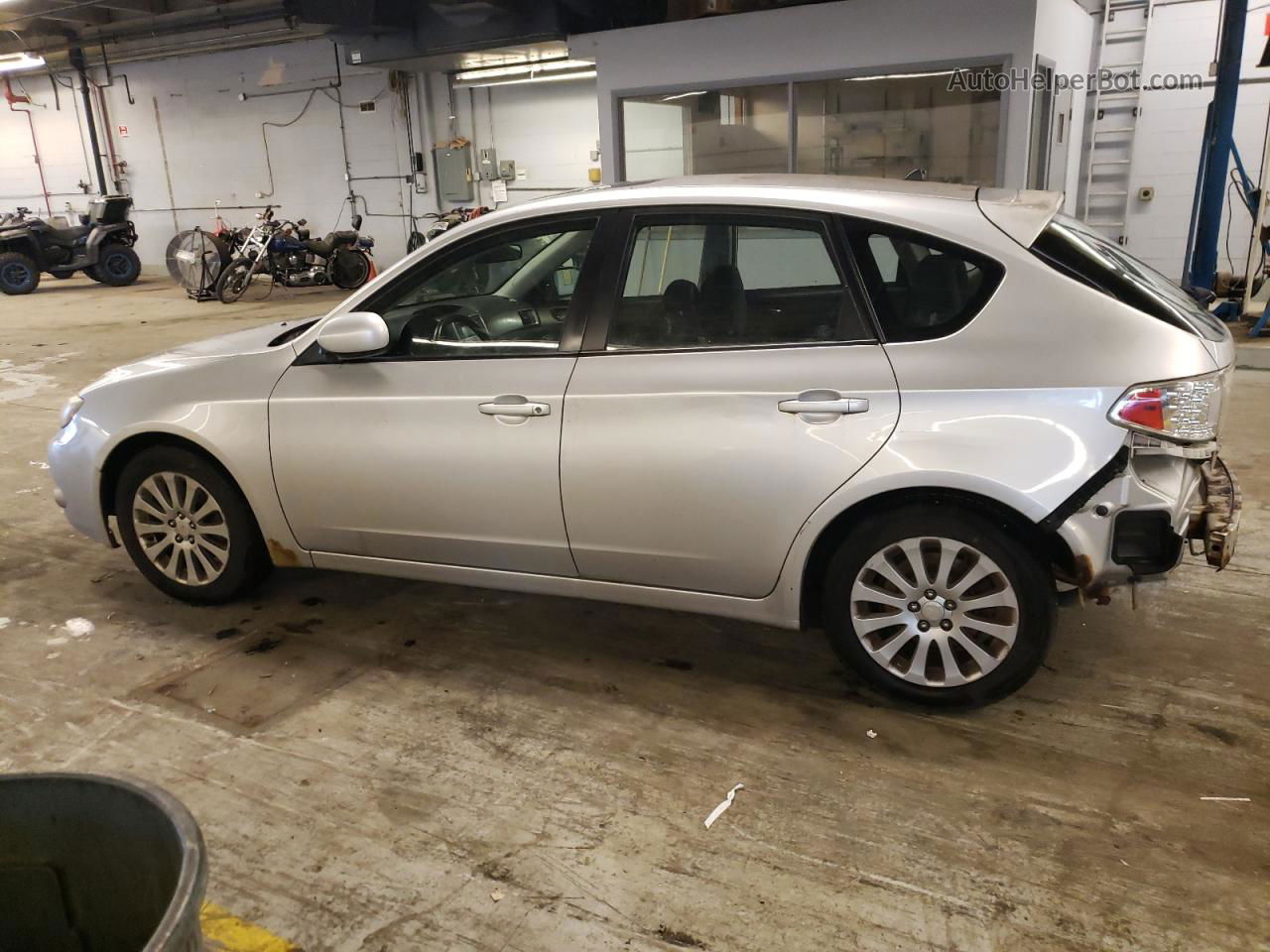 2009 Subaru Impreza 2.5i Premium Silver vin: JF1GH60689H809247