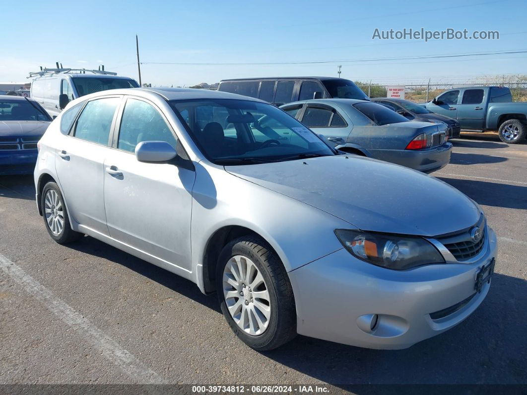 2009 Subaru Impreza 2.5i Silver vin: JF1GH60699H805109