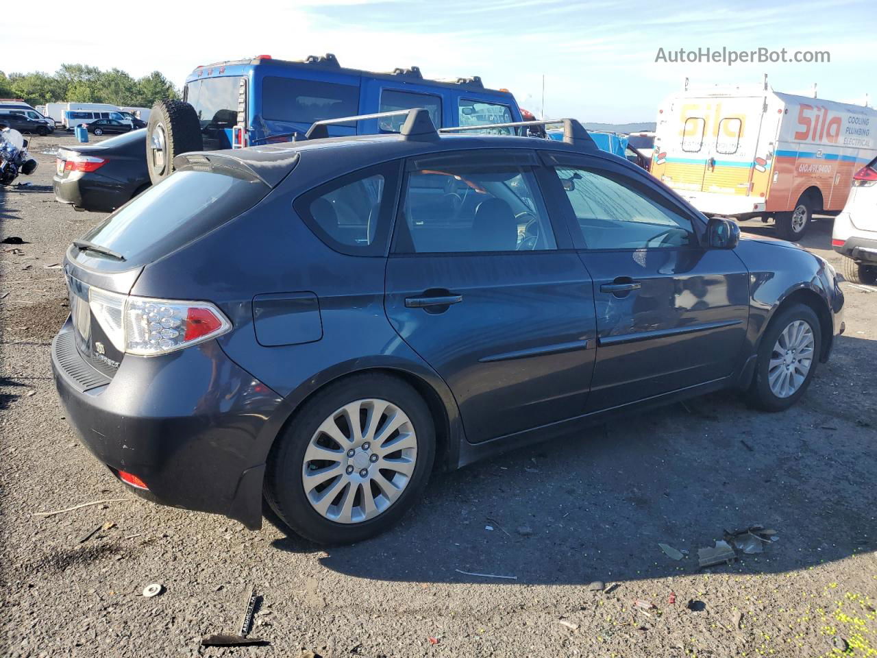 2009 Subaru Impreza 2.5i Premium Угольный vin: JF1GH60699H822539