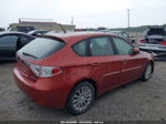 2009 Subaru Impreza 2.5i Orange vin: JF1GH606X9H812733