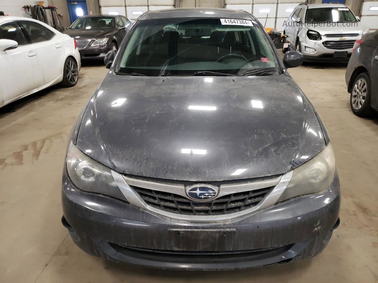 2009 Subaru Impreza 2.5i Premium Черный vin: JF1GH606X9H821027