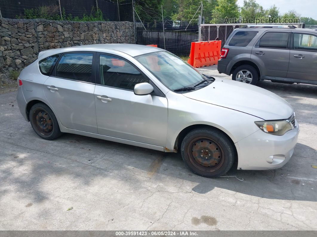 2009 Subaru Impreza 2.5i Silver vin: JF1GH61609G809425