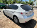 2009 Subaru Impreza 2.5i White vin: JF1GH61609H810875