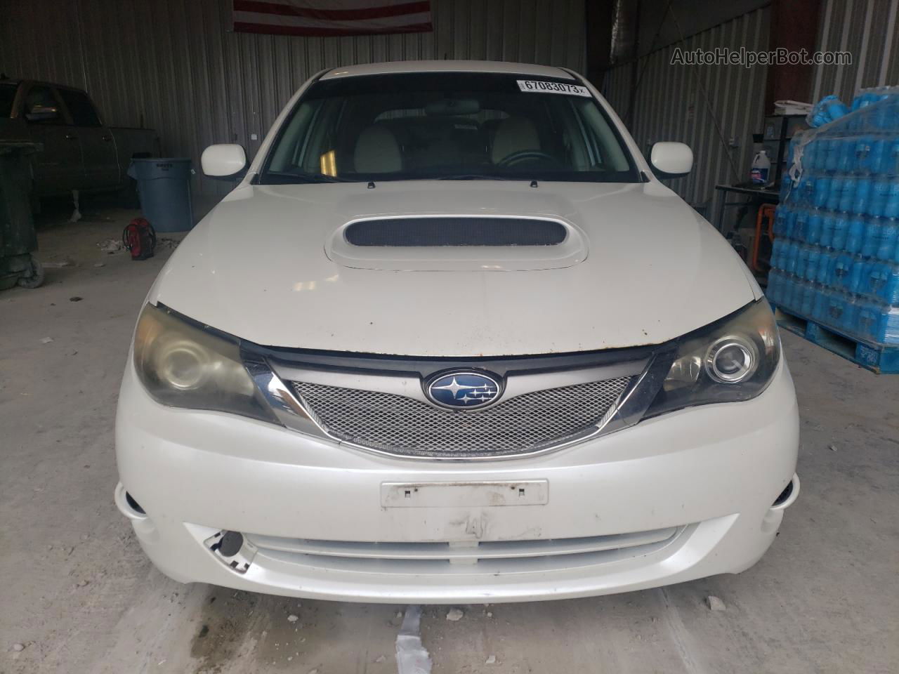 2009 Subaru Impreza 2.5i White vin: JF1GH61619H817446