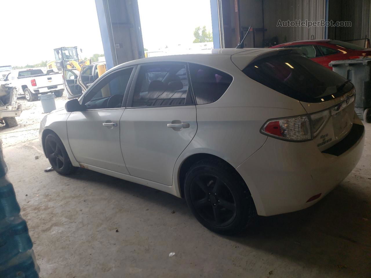 2009 Subaru Impreza 2.5i Белый vin: JF1GH61619H817446